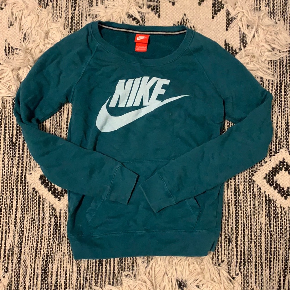 Nike teal sweater